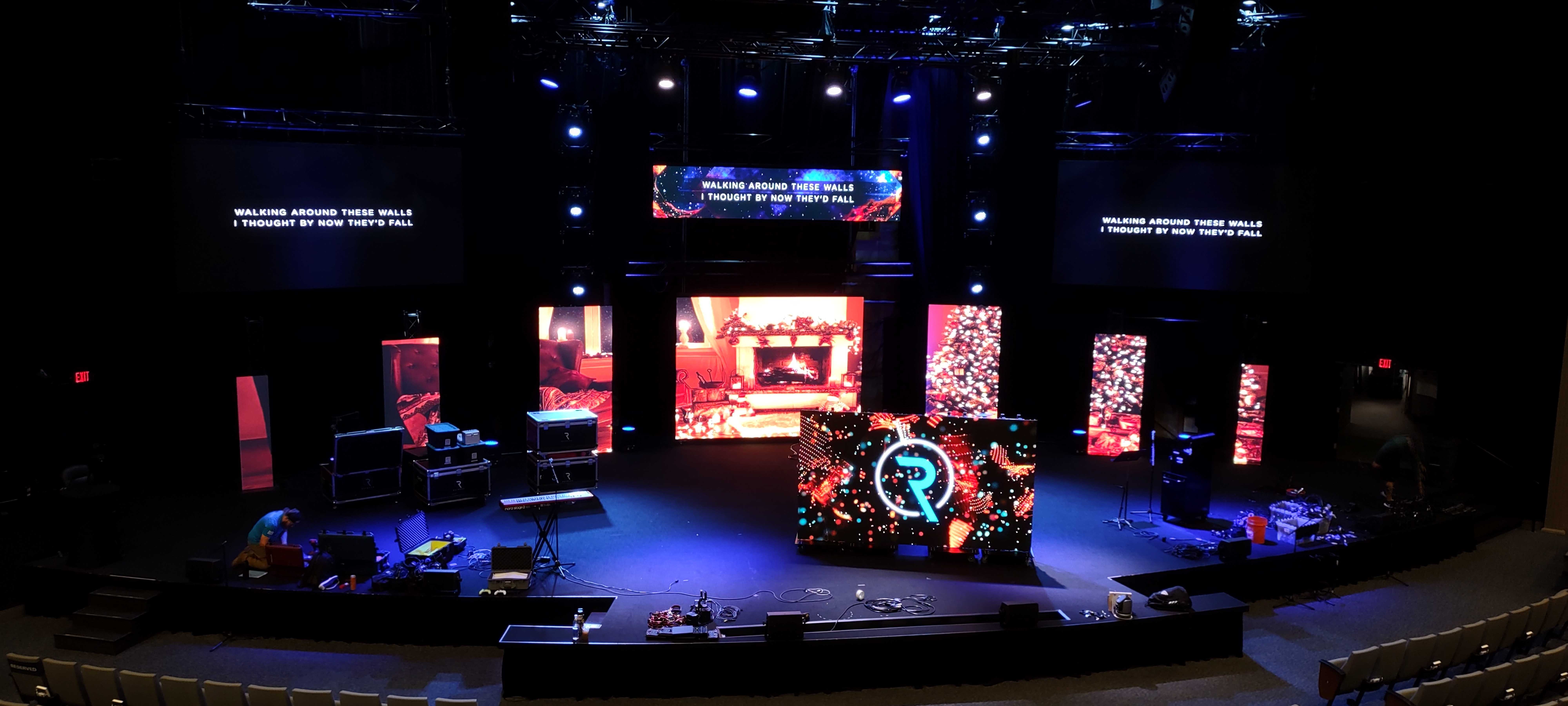 Fairhaven Church's Vision for a Dynamic Stage Design